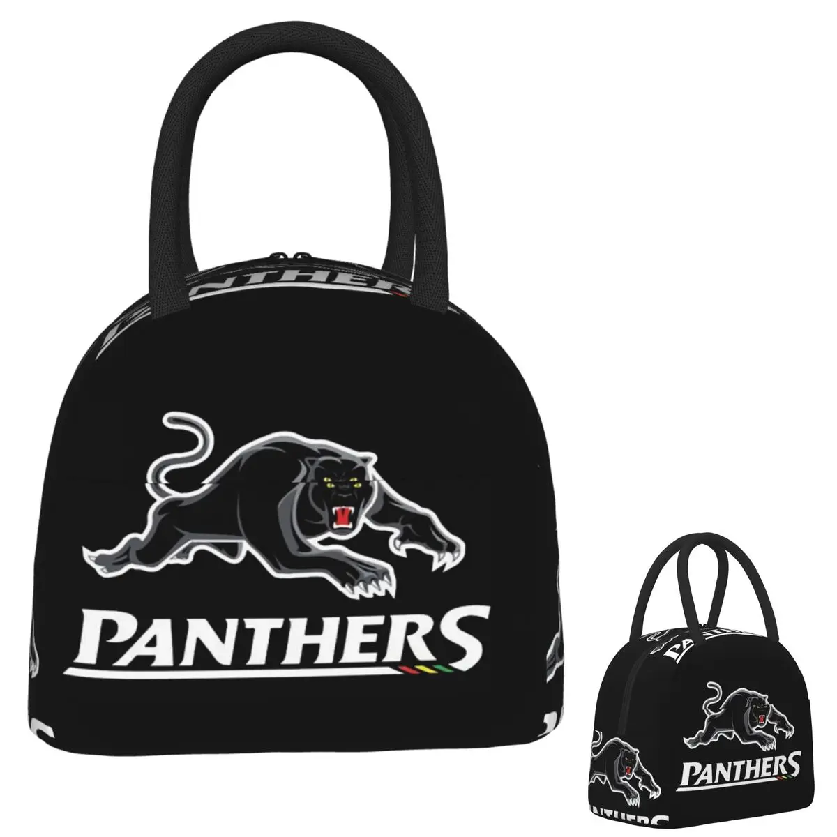 

Panthers-Penrit Insulated Lunch Bag for Women Kids Portable Food Boxes Thermal Lunch Box Tote