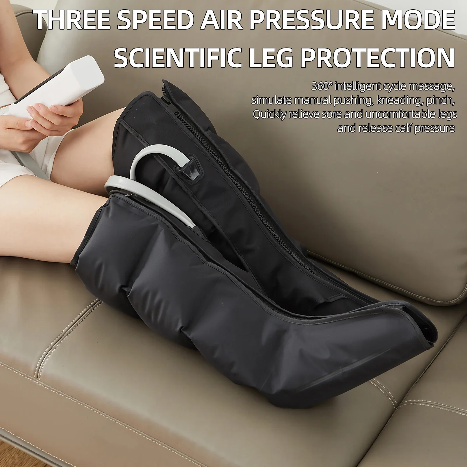 

Массажные ботинки Air Wave Massager Умная подушка безопасности для ног и ног Массажер для улучшения кровообращения