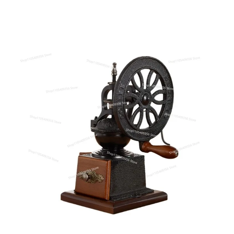 For Hand Grinder, Hand Crank Household Small Retro Bean Grinder Utensils