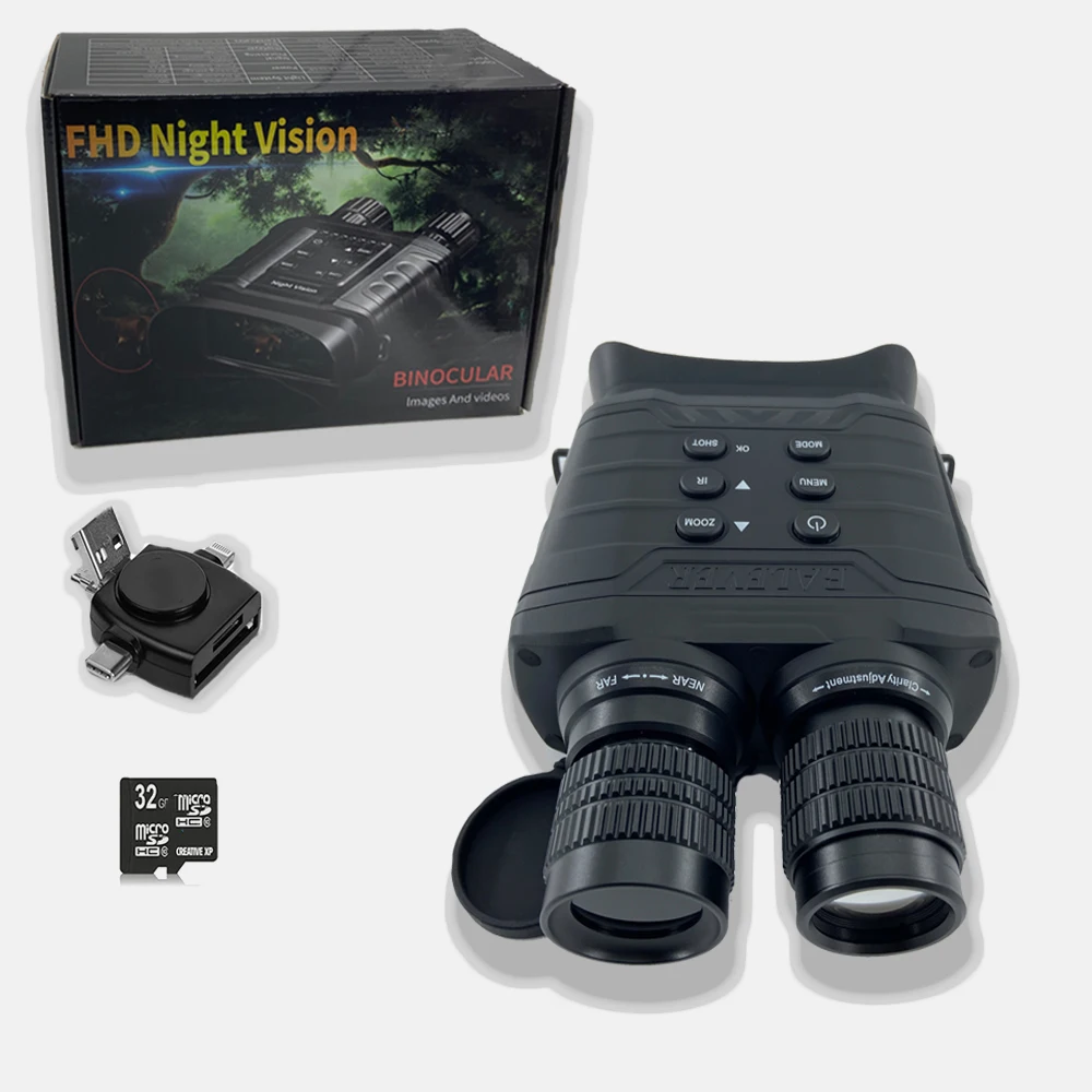 

Infrared Long Range Outdoor Hunting Night Vision Scope 500m IR Day And Night Vision Goggles Long Distance Night Vision Binocular