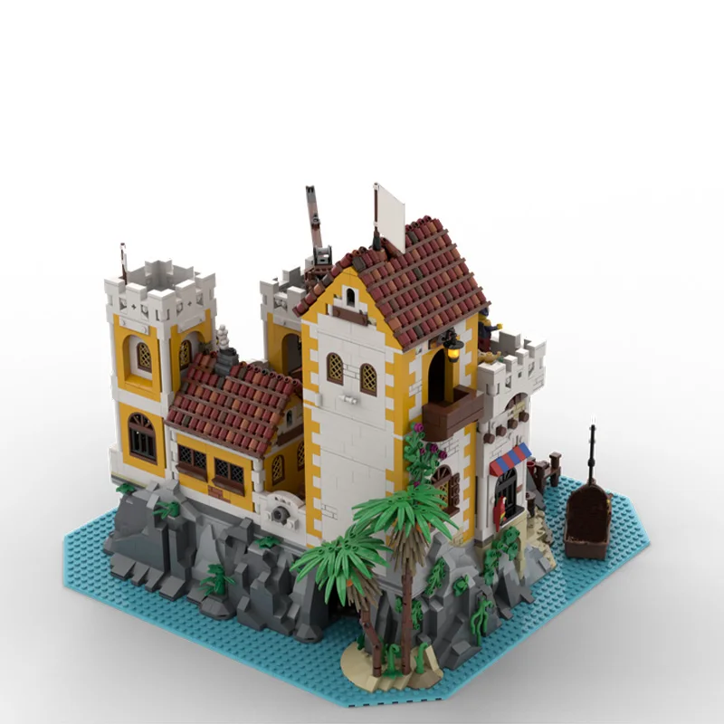 4153 قطعة من مكعبات البناء المعيارية بتصميم مدينة الشارع 6276 فورترس ريميك MOC، لعبة بناء بسيطة يمكنك صنعها بنفسك للأطفال، هدية عيد ميلاد