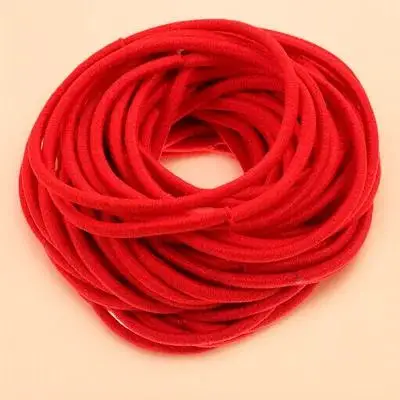 

100pcs Ties Colorful Scrunchies Decorative Elastic Bands For Soft Stretchy Hair Ropes Bulk Hair Accessories