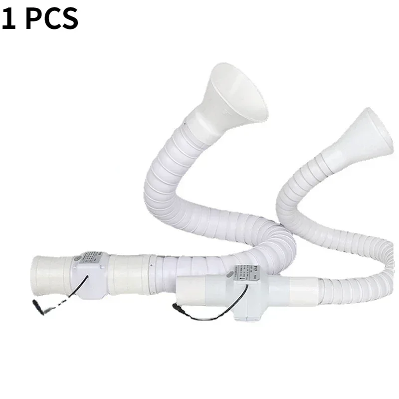 Industrial exhaust fan with hose Dusting Soldering vacuum cleaner smoking pipe smoke exhauster Air purifier tools