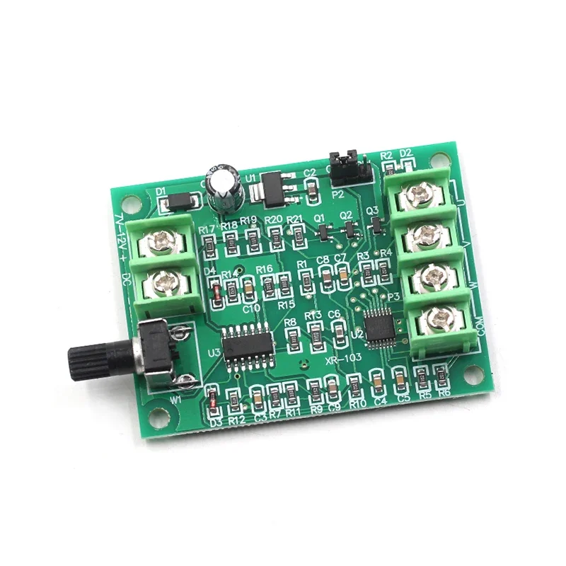 DC brushless motor driver board module speed control board optical drive hard disk motor controller 7V-12V improved version