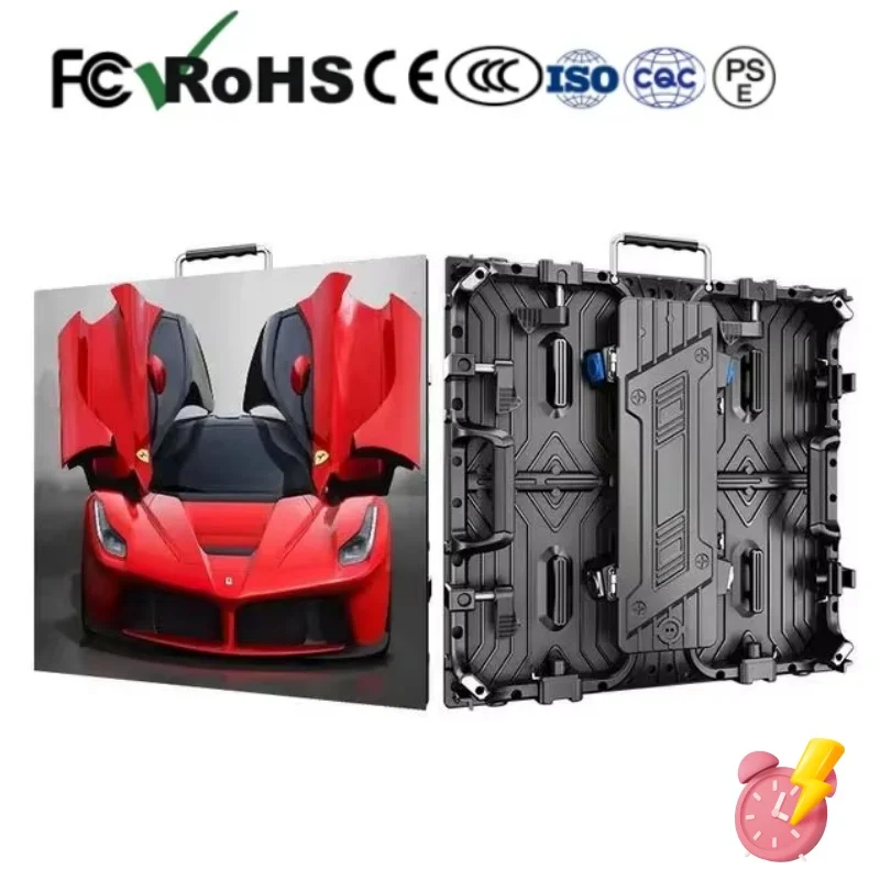 

HD Die Cast Aluminum LED Video Wall Panels - 500x500mm Rental for Stage Shows & Events