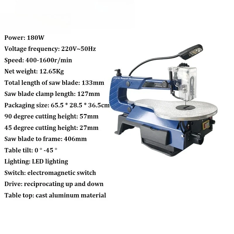 

[2026]Multi-functional Woodworking Wire Saw Engraving Saw Woodworking Benchtop Jigsaw Wood Cutting Machine