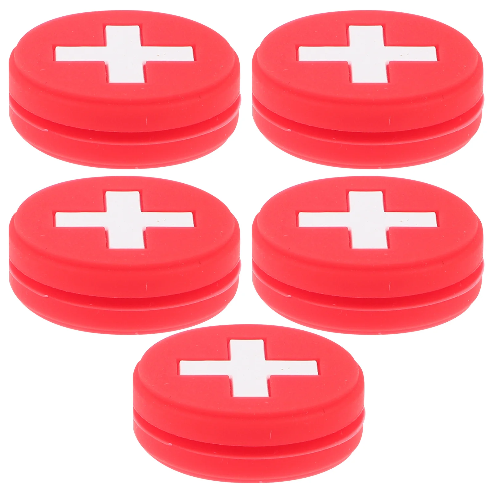 

5Pcs Tennis Vibration Dampener National Flag Design Racket Shock Absorber Silicone Tennis Accessory Unique Racket Dampers