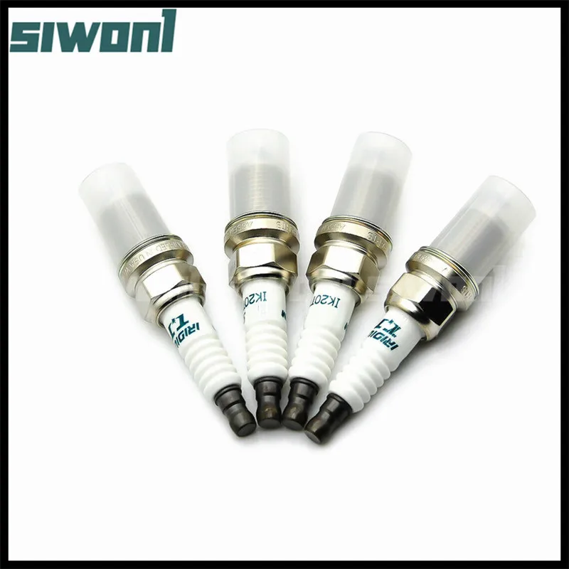 4Pcs IK20TT 4702 New Dual Iridium Spark Plug For Audi Chery VW Toyota Honda Lexus Jeep Subaru Seat Skoda Peugeot Citroen Opel