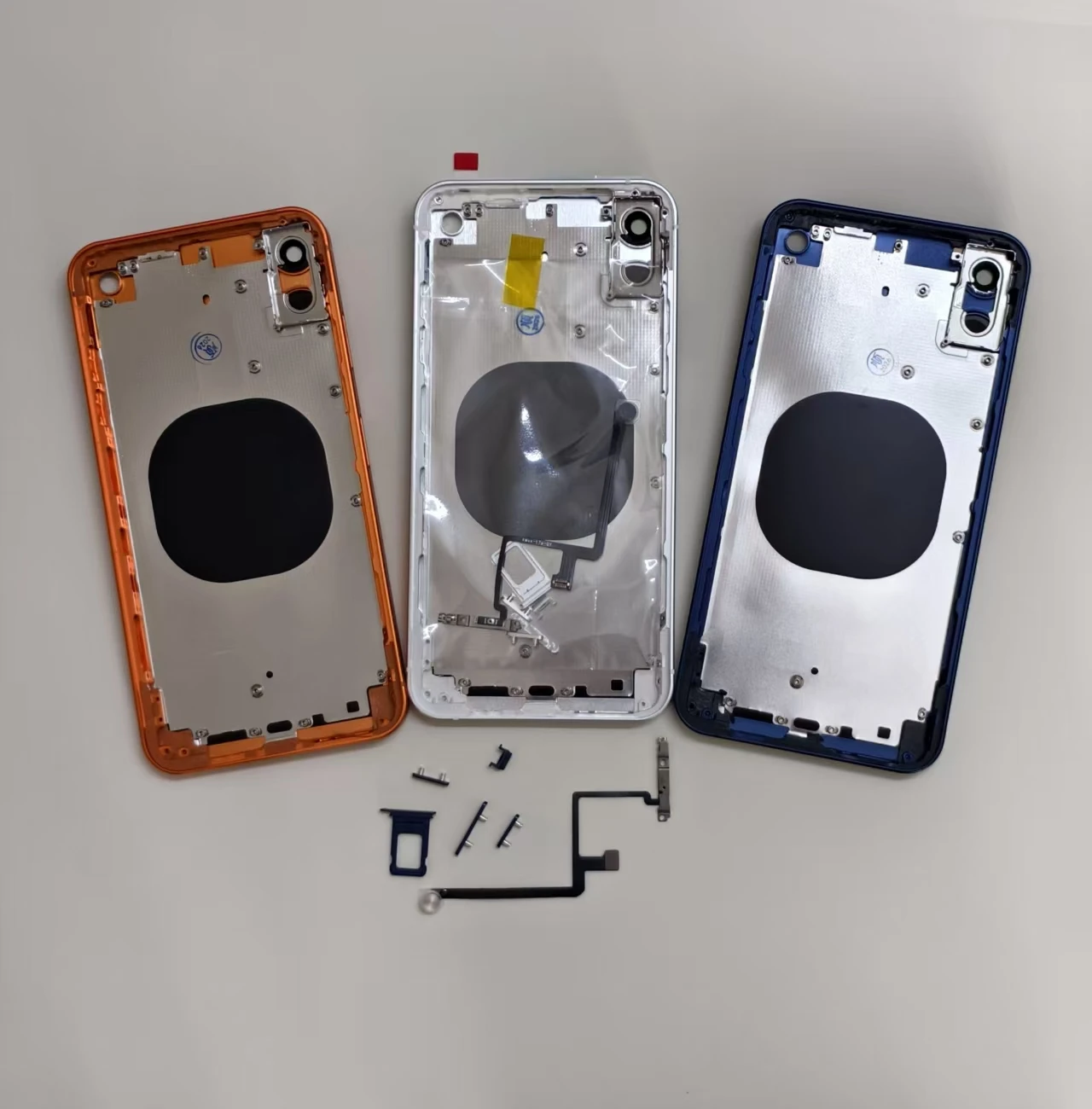 Full Assemble Titanium Flat DIY Housing for iPhone XS Max to 17