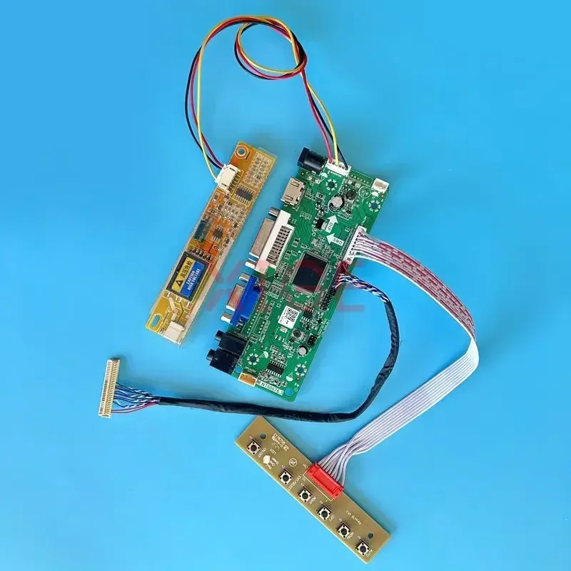 

MNT68676 Controller Driver Board Fit TD141TGCD1 TD141TGCD2 1024*768 1CCFL DIY Kit LVDS-30Pin HDMI-Compatible LCD Screen DVI VGA