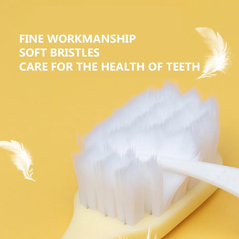 

4pcs Soft Bristles Adult Toothbrushes Japanese Style Portable Teeth Cleaning Tools Durable Widen Tooth Brush For Travel Men