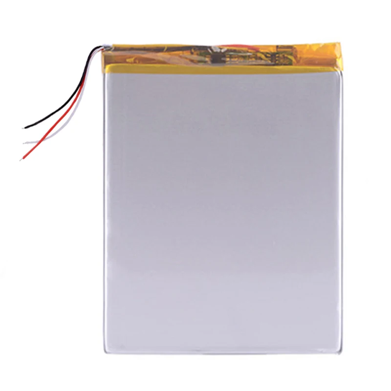 Новый 3,8 V 5900mAh литий-полимерный 309598 359598 409598 планшетный ПК аккумулятор 3 провода