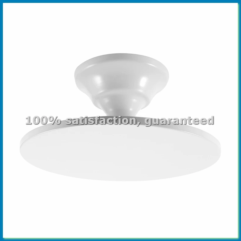 

12-дюймовая круглая железная подставка для торта, тарелка-поднос для десертов, держатель для свадебных и праздничных тортов - Белый - AT35