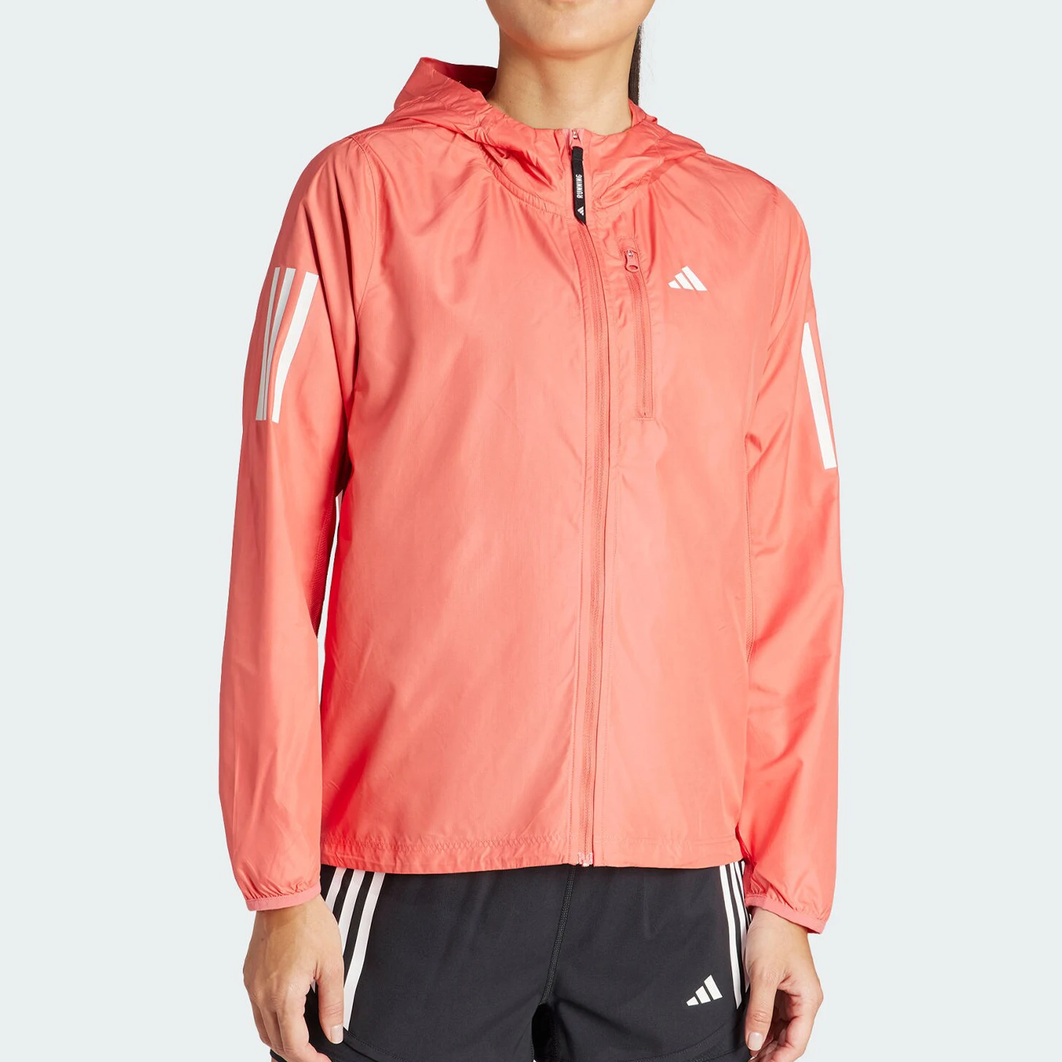 

Adidas genuine Spring New Women's Training Sport Hooded Jacket IN1578