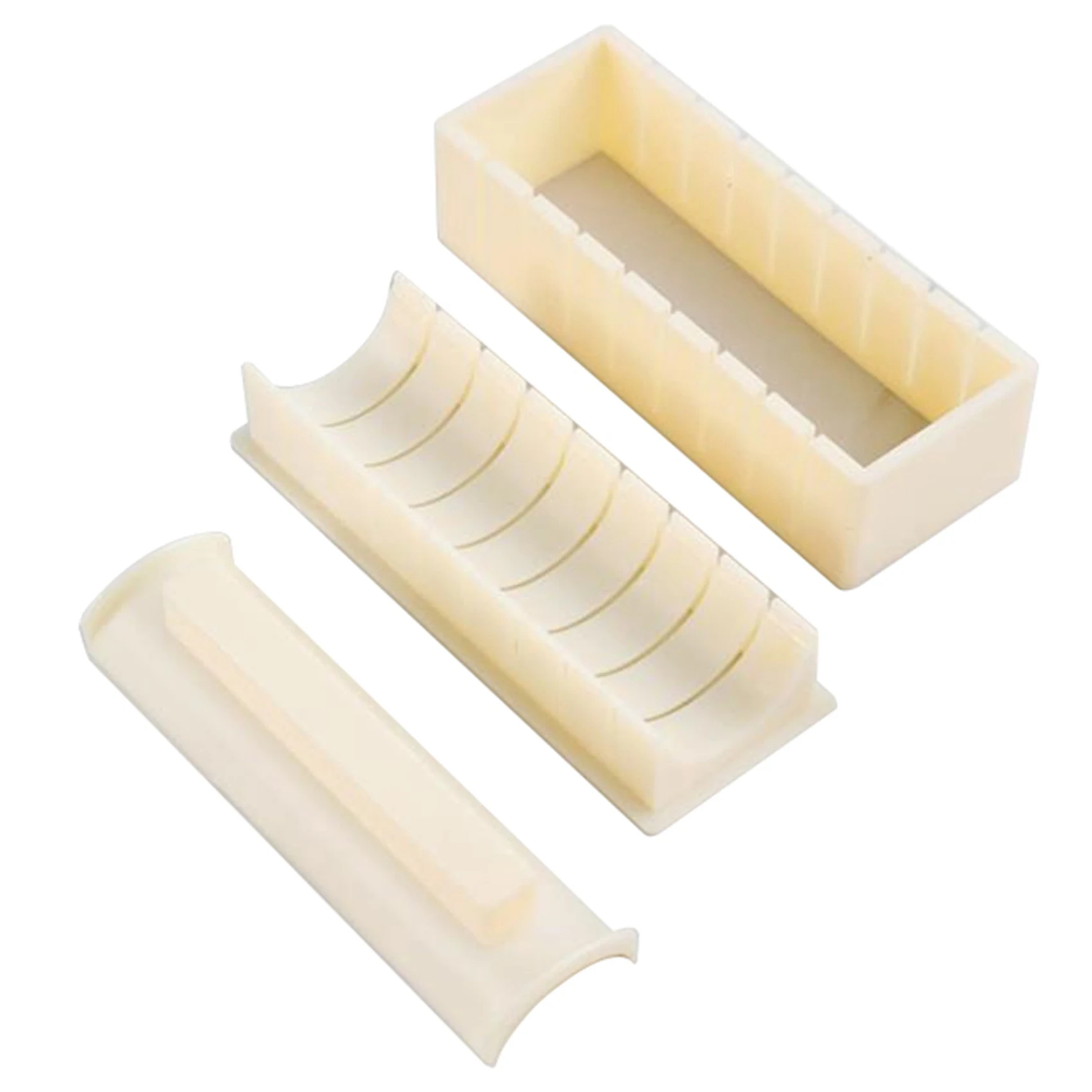 ABPO صانع السوشي قالب الأرز قالب الكعكة اليابانية قالب متعدد الوظائف السوشي صنع عدة قالب السوشي المستدير C