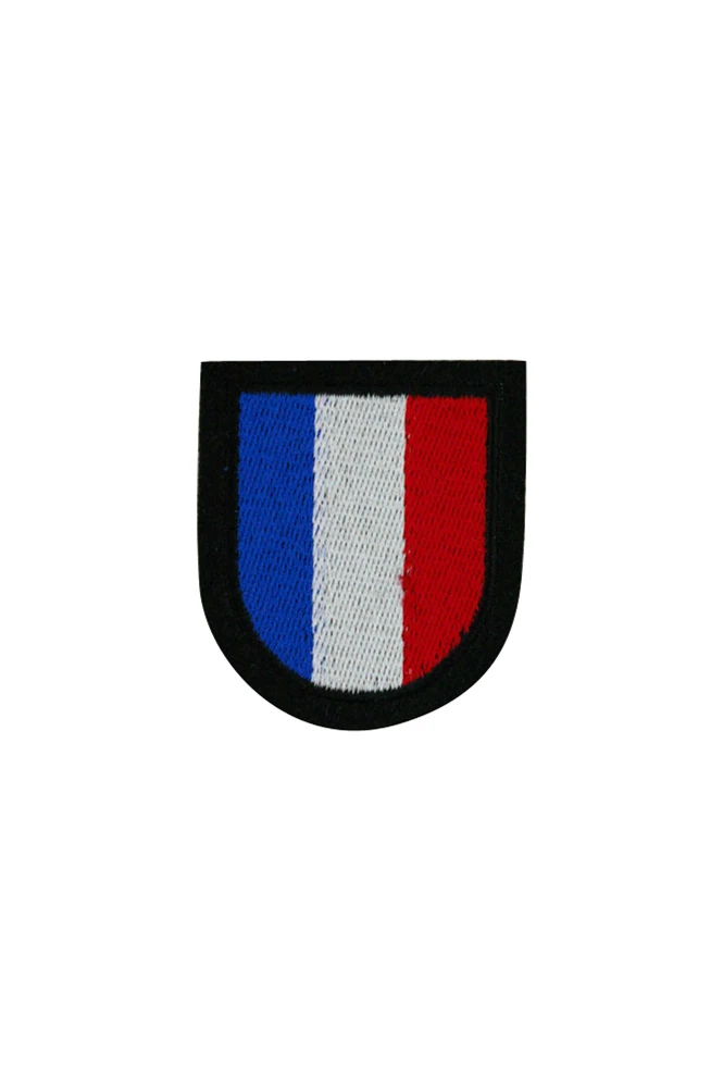 GIVE-014 WWII German French Volunteer's armshield Embroidery