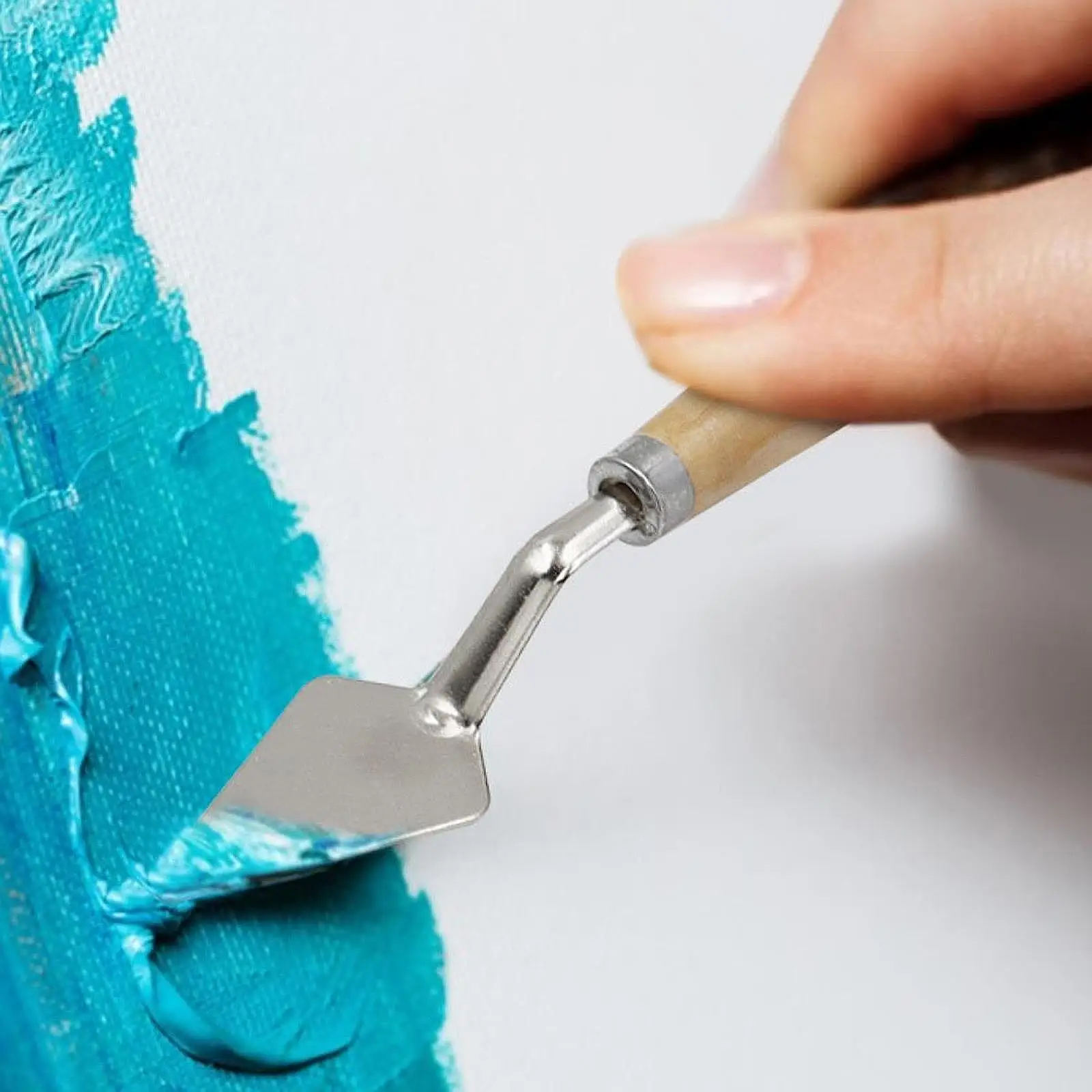 Palette Knife Tool Versatile Pallet Knife for Oil Canvas Mixing Supplies