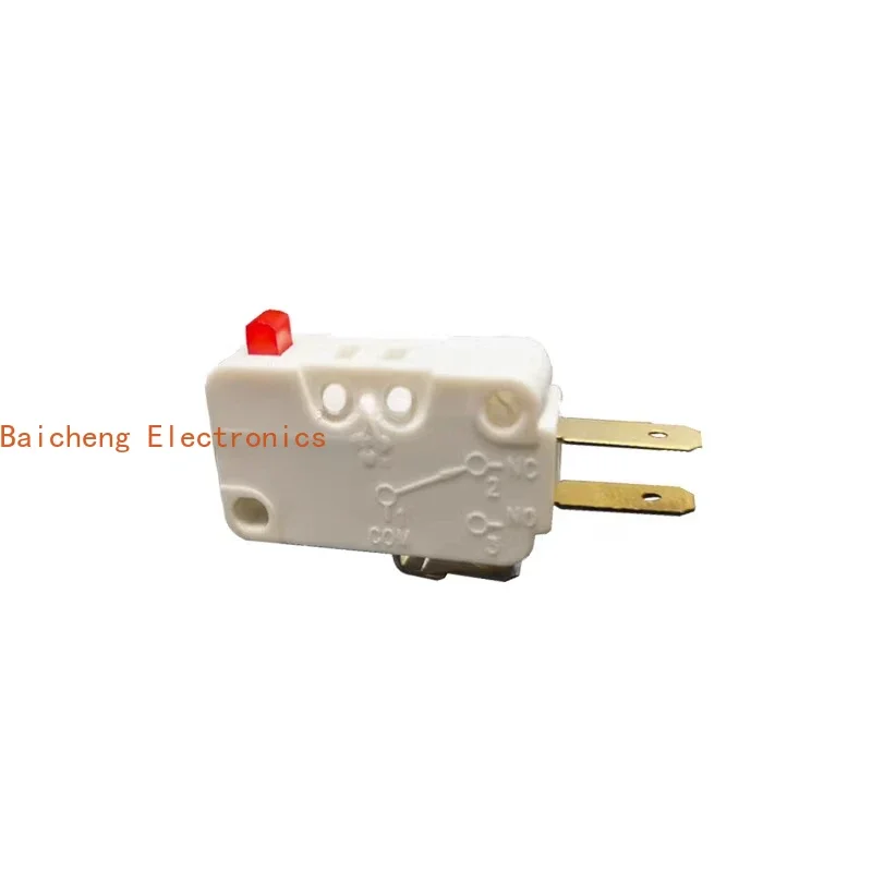 10PCS Large micro limit opening KWJA0017 button with long lifespan, 3-pin 10A, normally open and normally closed