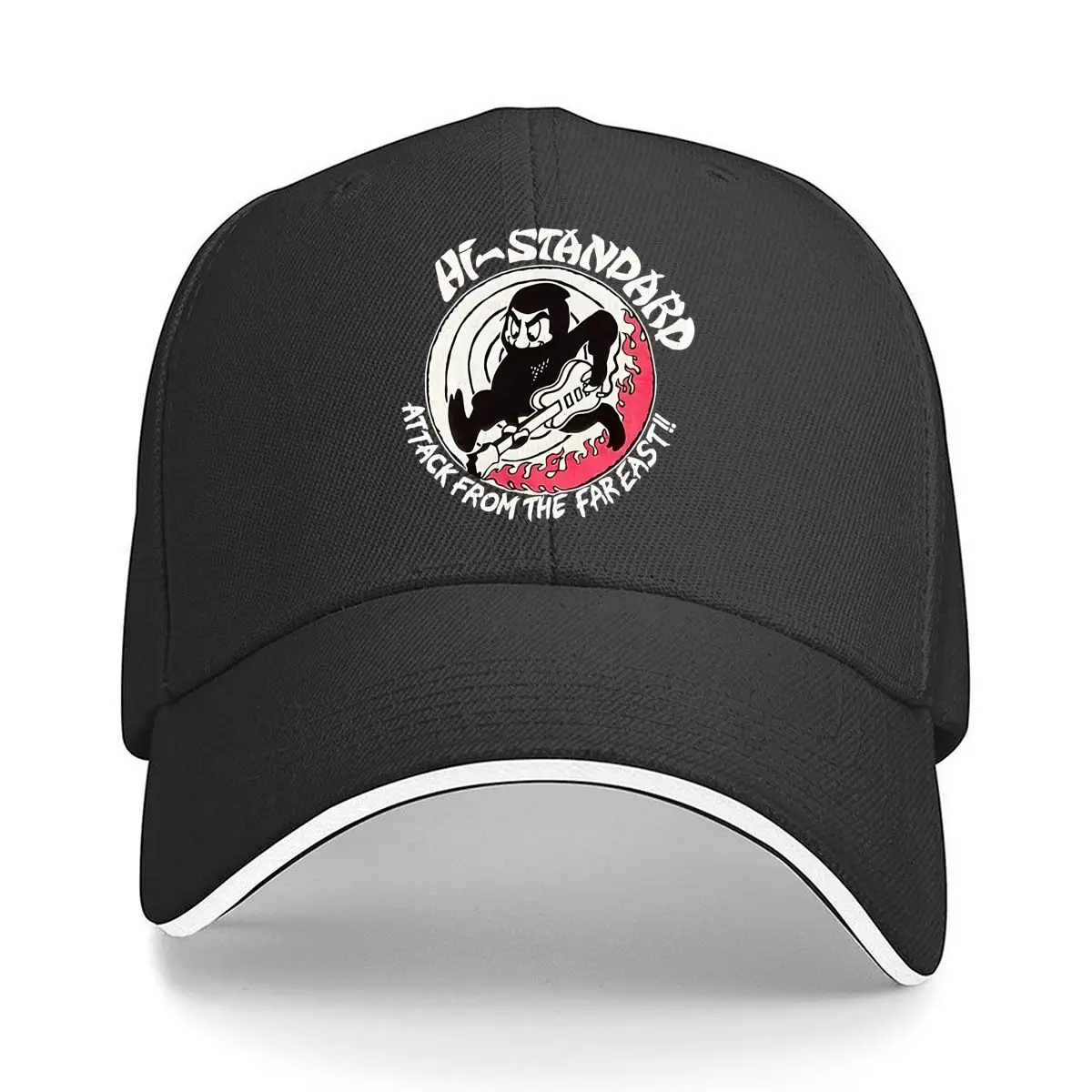 All Stars Around The Track Guitar Sandwich Baseball Cap