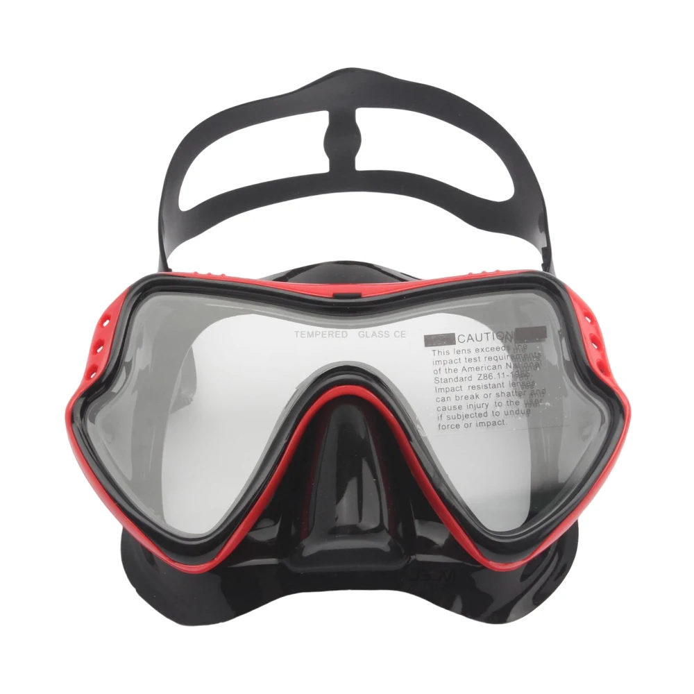 Neue Multi-Style Erwachsene Tauchen Maske Schwimmen Brille Scuba Schnorchel Silikon HD Anti-Fog Gehärtetes Glas Tauchen brille Geschenke – Detail 32