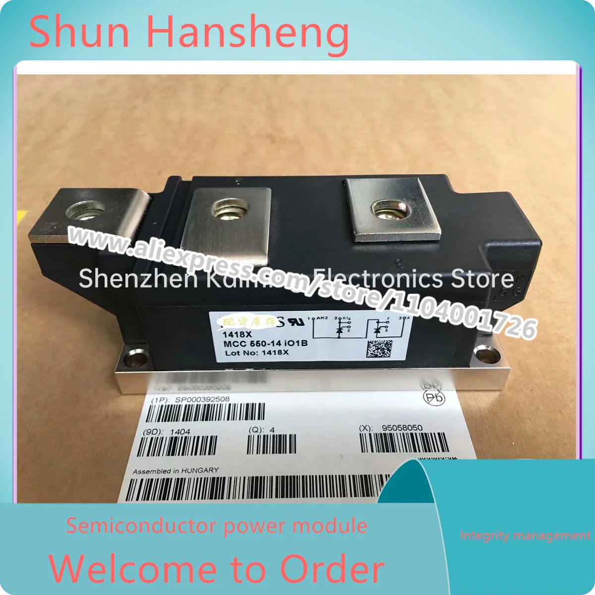 

НОВЫЙ И ОРИГИНАЛЬНЫЙ МОДУЛЬ IGBT MCC550-14IO1 MCC550-14IO1B MCC550-16IO1 MCC550-16IO1B MCC550-18IO1 MCC550-16IO1B на складе