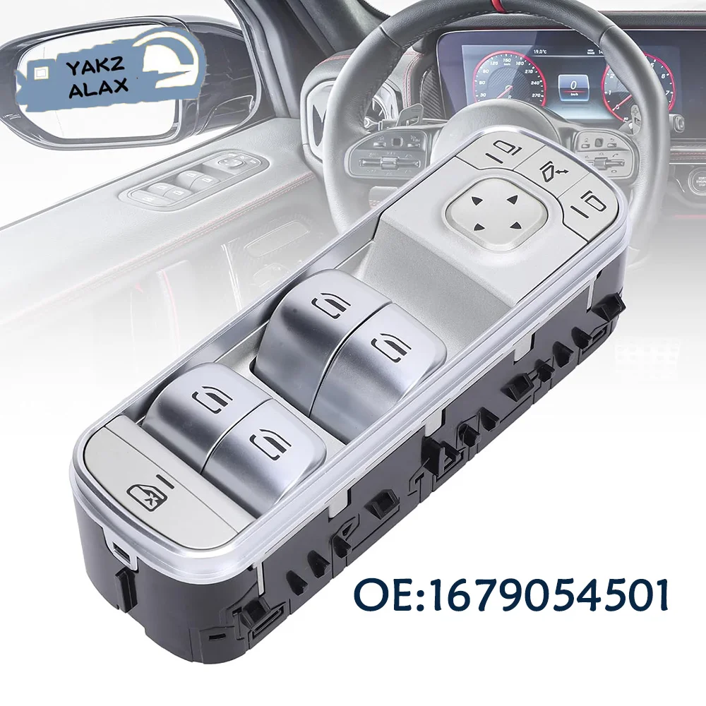 

1679054501 Автомобильный электрический переключатель управления стеклоподъемником, кнопка регулятора стекла для Mercedes Benz GLS GLE W167 2019 2020 2021