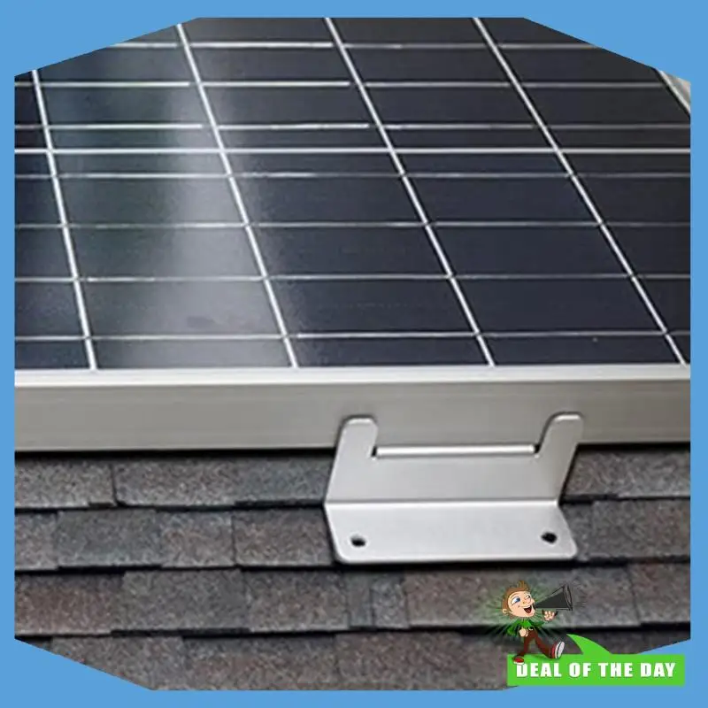 

24-Hour Delivery Aluminum Z Type Solar Panel Mounting Bracket Kit 4 Set PV Panel Roof Installation System
