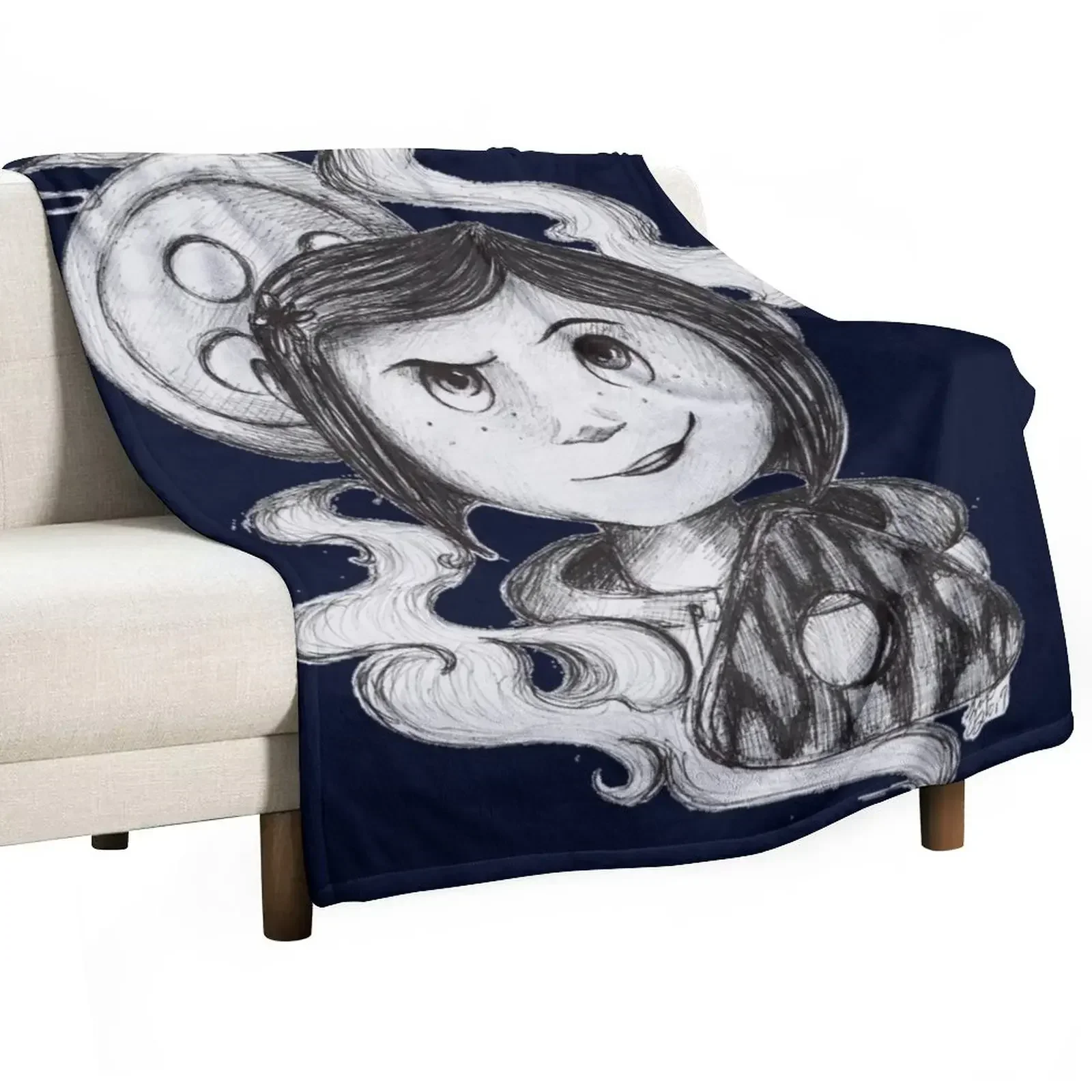 Clever Girl Throw Blanket Polar Summer Beddings Blankets Sofas Of Decoration anime Blankets