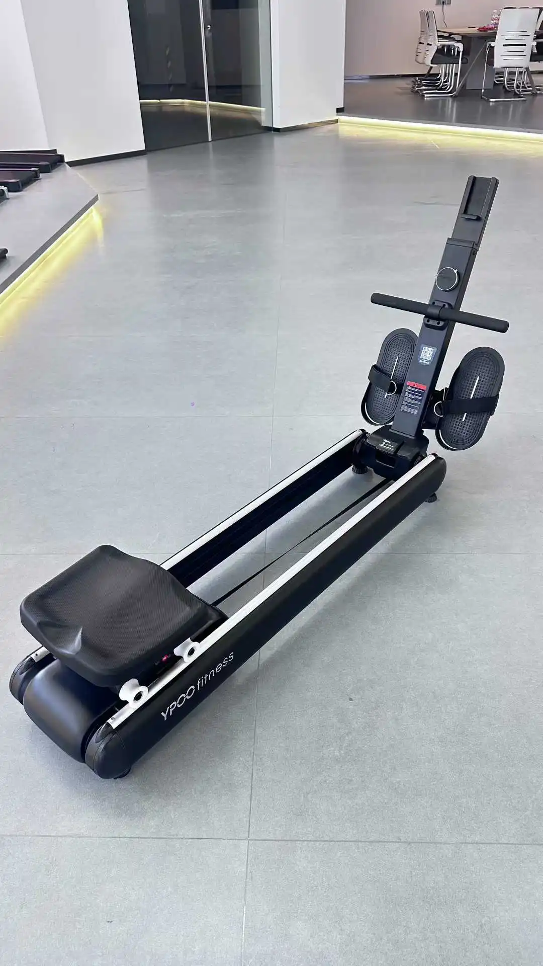 Hot Sell Latest Wholesale Commercial Home Use Self-Generating Electricity Steel Seated Row Machine Customized Logo for Strength