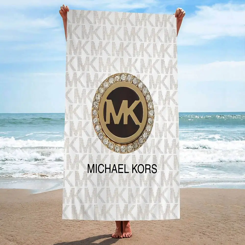M-Michaels-Fashion-Kors Bath Towel Microfiber Soft Water Absorbing Breathable For Girl Kids Decorative Cartoon Beach Towel