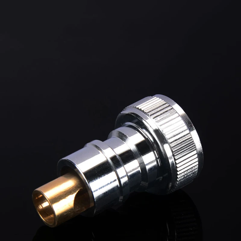 Adaptador Faucet fêmea com válvula de retenção, Tap Joint, máquina de lavar roupa Connect, Inlet Pipe, Falling Off, Automatic Water Stop, 1/2 ", 3/4"
