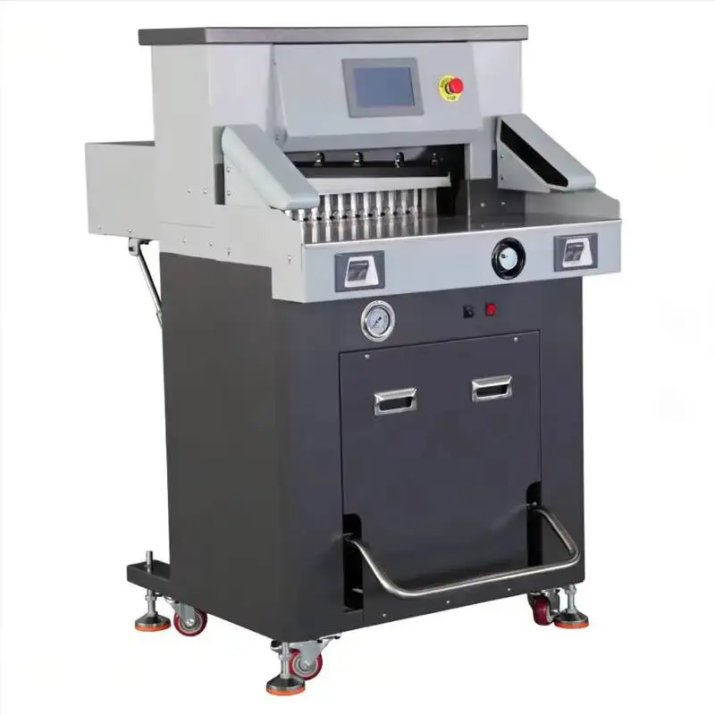 490 mm Wide Format Paper Cutter 100 Program Sets H 490 TV 7 Hydraulic Hot Sale