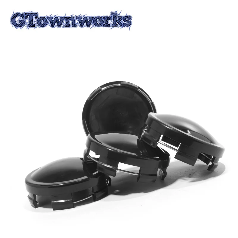 

GTownworks 2pcs/4pcs 68.8mm OD 66.2mm ID Wheel Center Hub Caps For #LG0608-01 #S110-15 Modification Tyre Rim Hub Cap Cover ABS