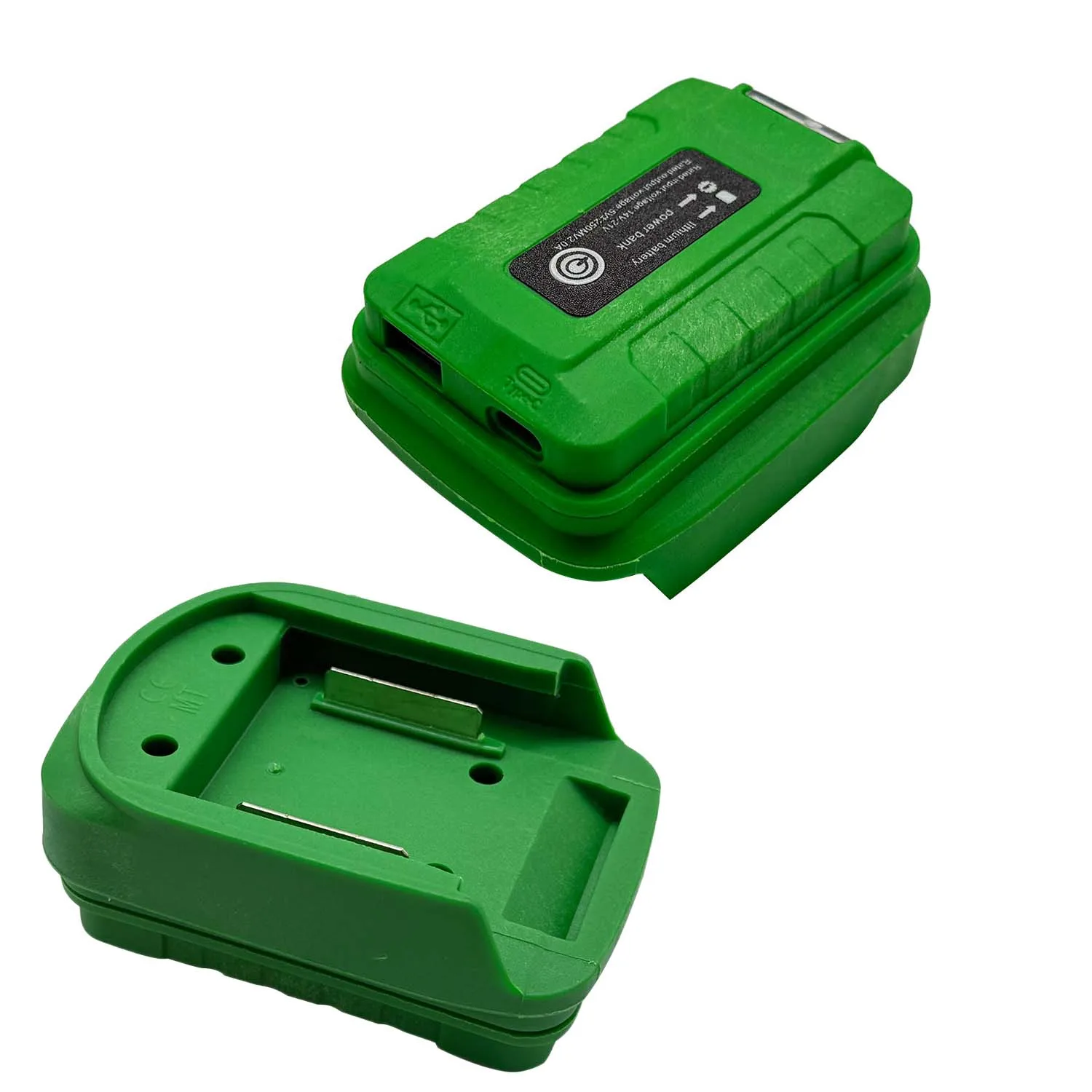 For Outdoor Work Power Bank Adapter Compatible With Multiple Devices Power Bank Stable Power Conversion Dual USB Ports