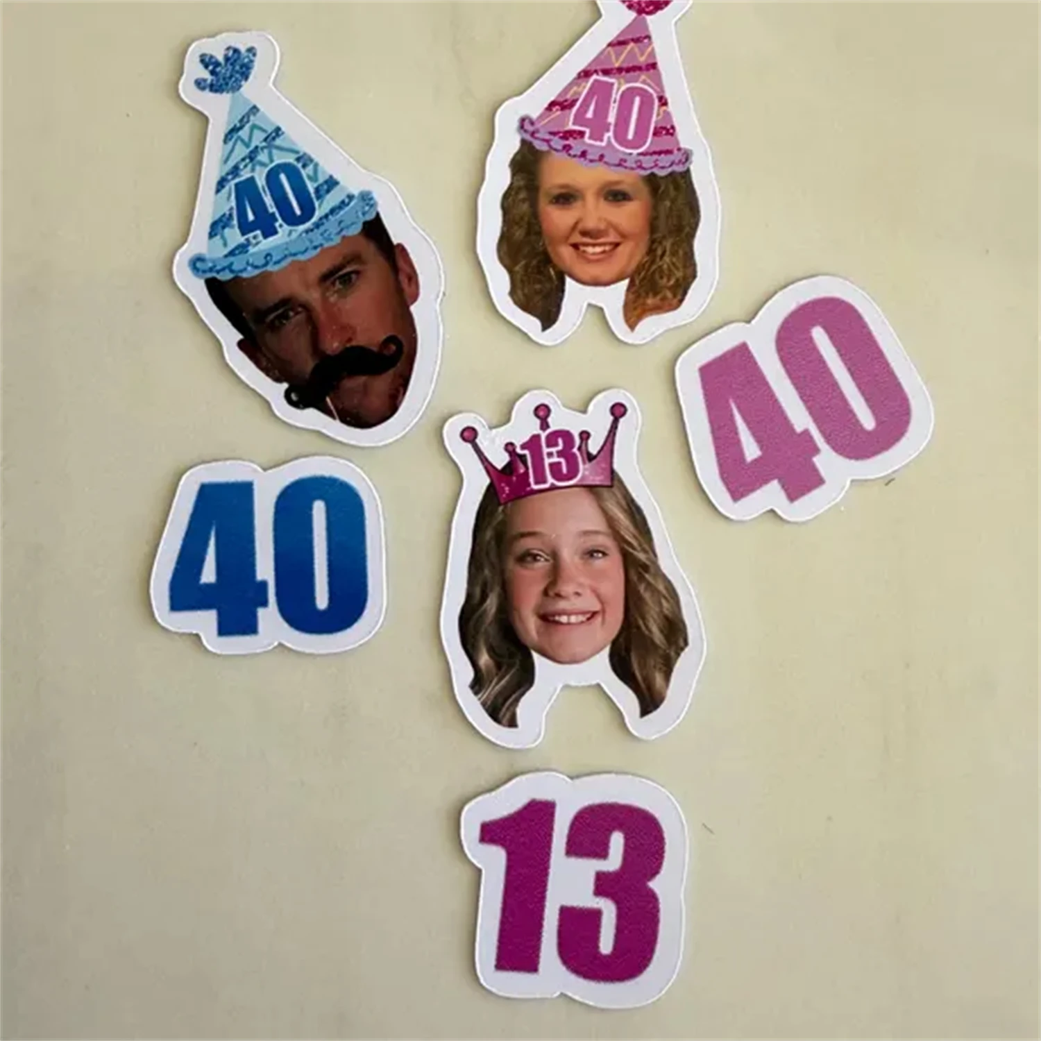 

Personalized Face Confetti Table Scatter Photo Confetti Birthday Party Decoration Bachelorette Retirement Graduation Bachelor 21