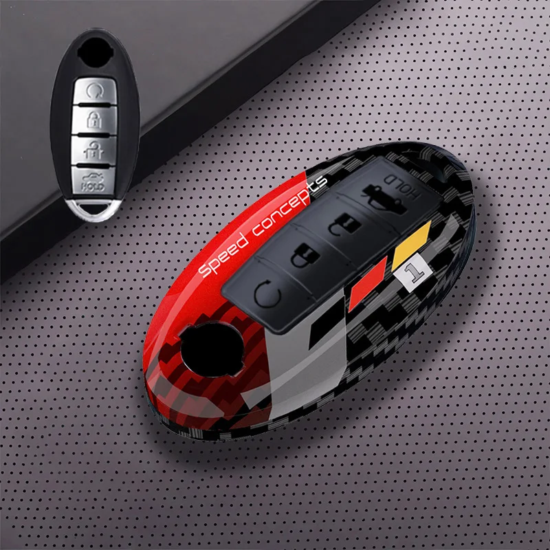 Car Key Case Cover Shell for Nissan Qashqai X-Trail Versa Maxima Altima Rogue Murano Juke Tiida Infiniti FX35 QX60 Accessories