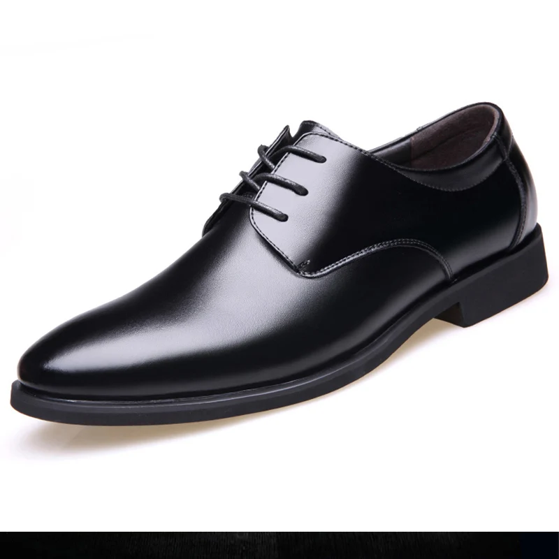 Luxury Men\'s Shoes Oxford Quality Patent Leather White Wedding Size 39-44 Black Leather Soft Man Dress Formal Shoe Male