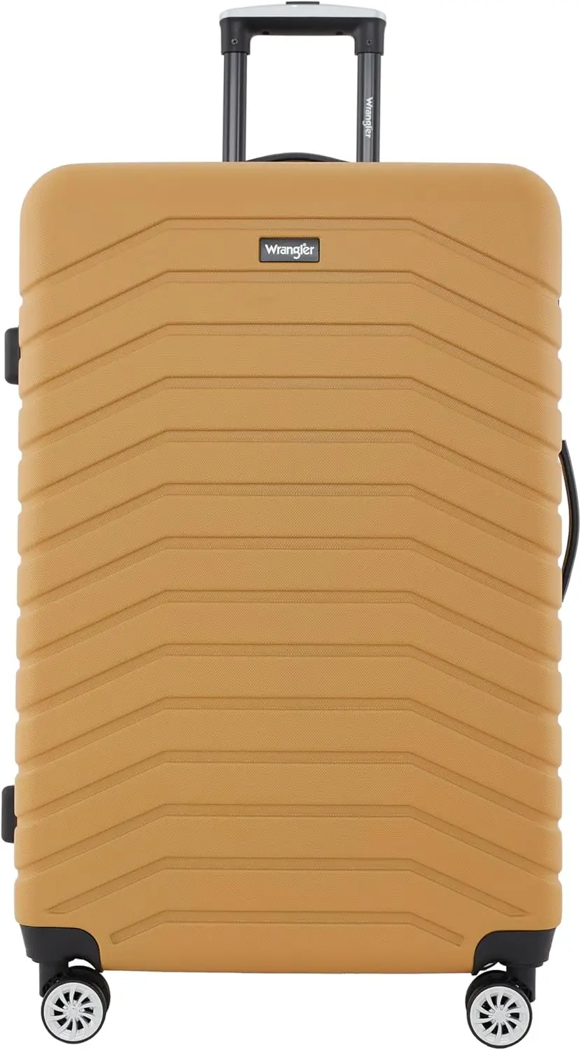 Tahoe 3 Piece Spinner Luggage Set, Amber Gold