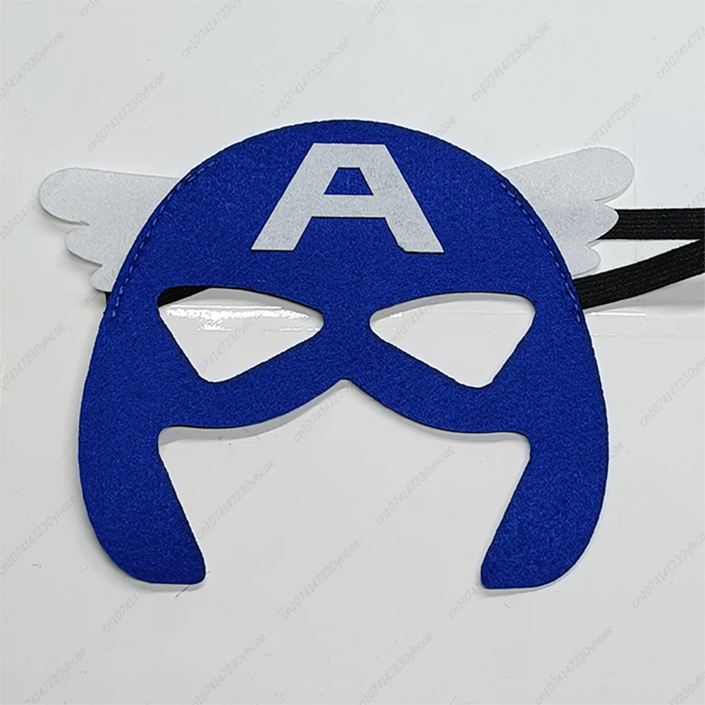 1/5/10 SZTUK Maseczek Disney Marvel Kapitan Ameryka na Halloween dla Dzieci Superbohater Cosplay Kostium Maska Dziecięce Prezenty na Boże Narodzenie