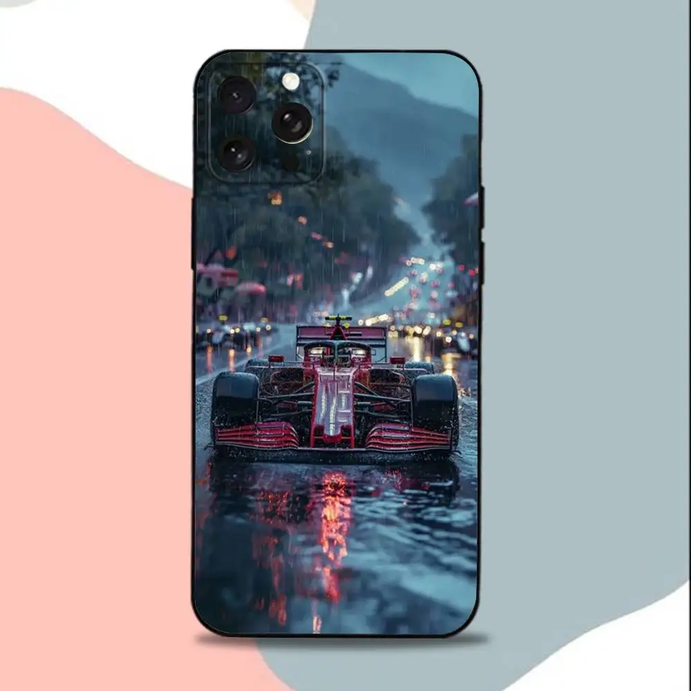 Casing Ponsel R-racing driver A-Ayrtons Senna Untuk iPhone15,13,16,12,11,17,14,Plus,Pro,Max,XS,XR,X,SE,Mini, Bahan Silikon Lembut Warna Hitam