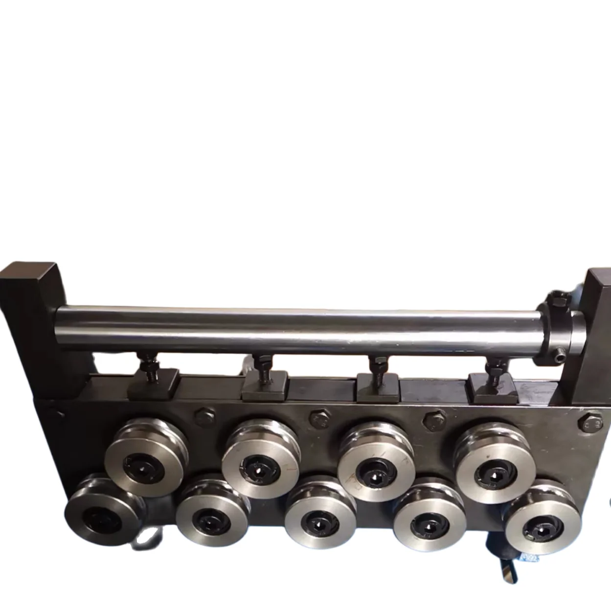 

QIPANG OD54 JZQ 6-7mm Hand-Cranked Wire Straightener Machine High Carbon Steel Handle Manual Straightener Machine