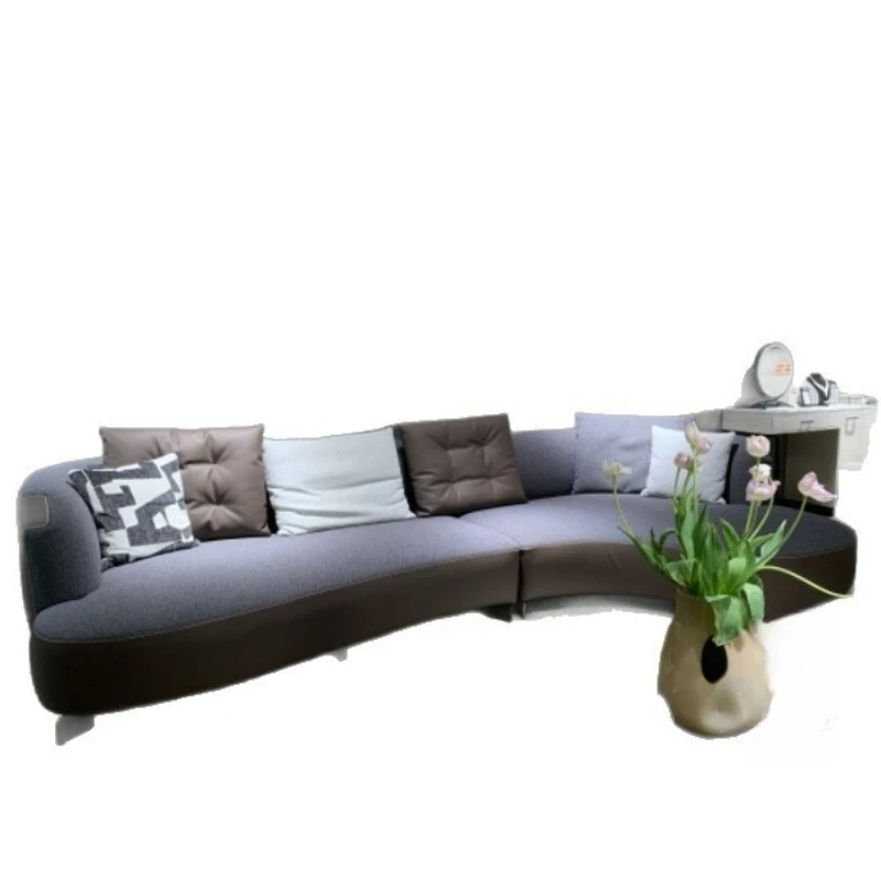 

Fabric sofa household soft decoration size modern L-shaped combination