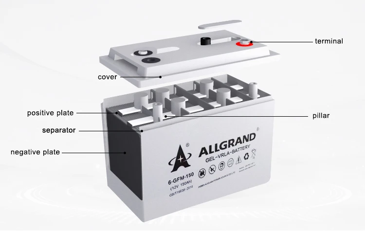 Gel Lead Acid Battery Solar Home Use 12v 200ah GEL AGM rechargeable battery for home