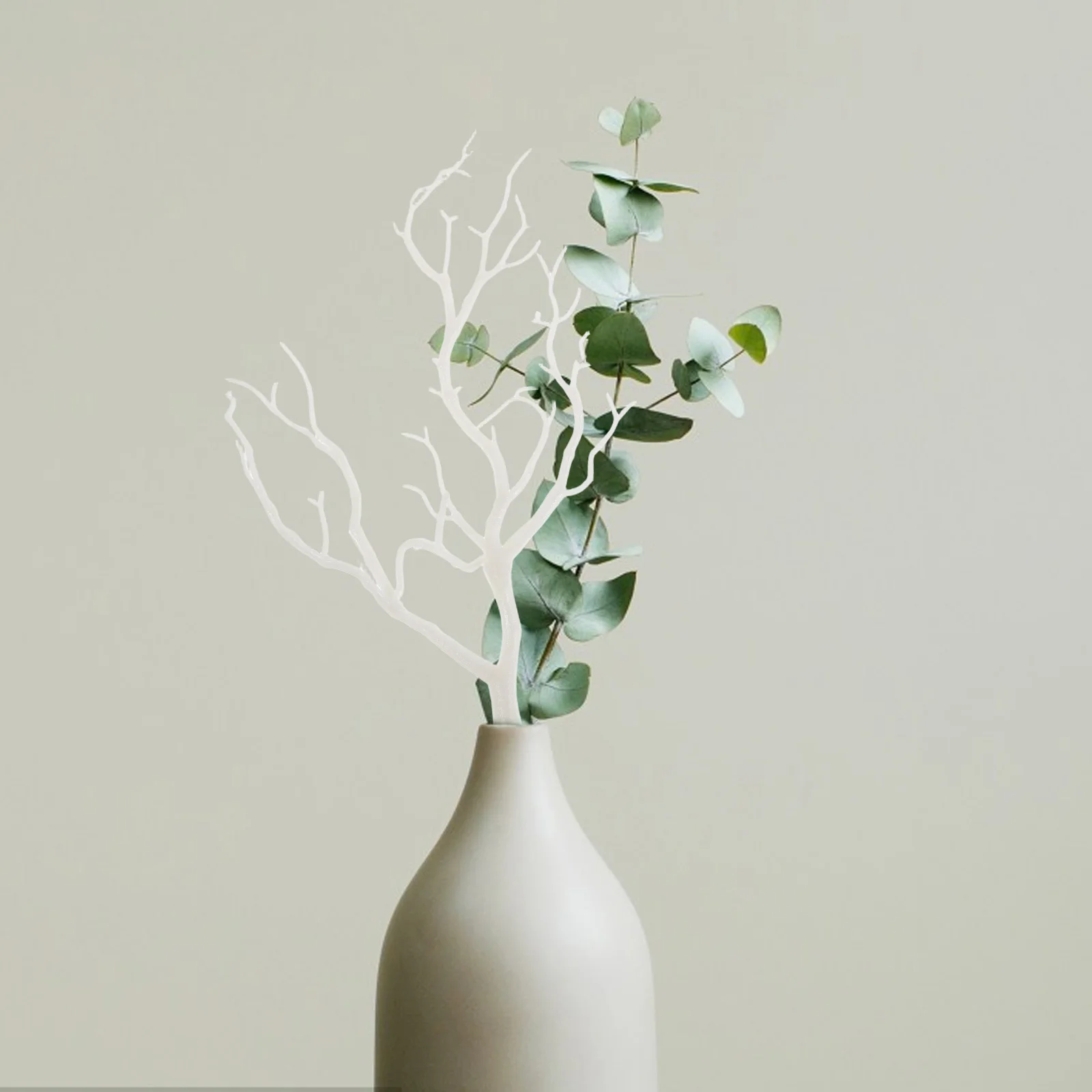 

4Pcs Simulation Branches Lifelike Artificial Dry Branches for Table Shelf Vase Decor DIY Craft Antler Headband Stem Accessories