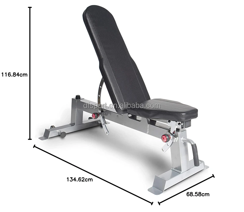 حار بيع معدات الصالة الرياضية المنزلية الحديثة المعادن طوي مقعد اللياقة البدنية لضغط مقاعد البدلاء