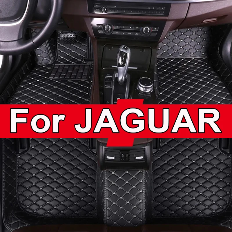 

Car Floor Mat For JAGUAR E-Pace F-Pace F-Type Coupe F-Type conver XE XF XFR XJ6 XJ8 XJL 4seat XJL 5seat XK Car Accessories