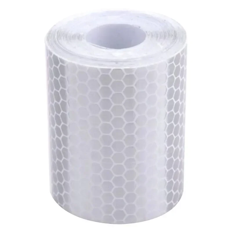 Auto reflecterende tape breedte 5 cm lengte 300 cm decoratie veiligheidswaarschuwing zelfklevende auto reflector sticker voor auto motorfiets