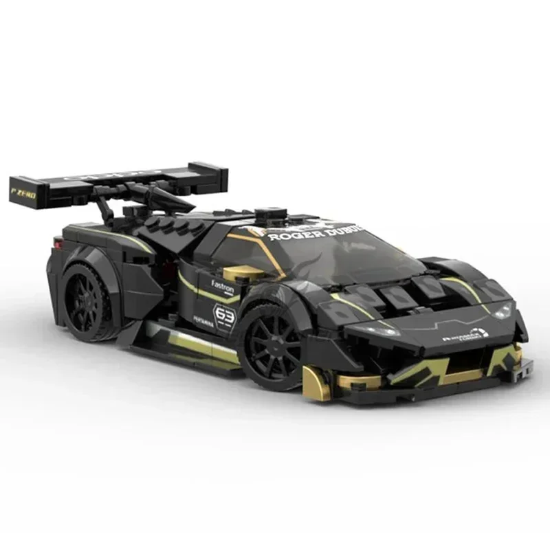 Stad Supercar Model Moc Bouwstenen Snelheidskampioen Trofee Technologie Modulaire Blokken Geschenken Kerst Speelgoed DIY Sets Montage