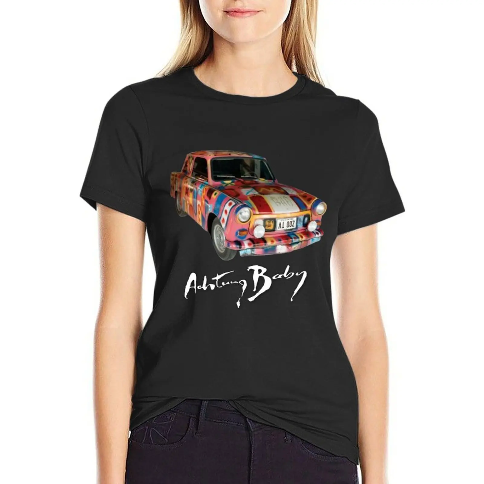 

retro T-Shirt quick drying heavyweights korean fashion T-shirt Women
