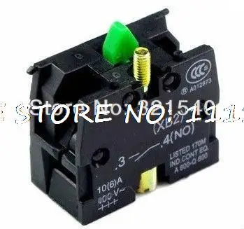 XB2 Series Contact Block ZB2-BE101C Normally Open NO for Pushbutton Joystick Switch 10A 600V  5pcs